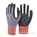 Guantes de trabajo de protección arenosa Hespax Nitrile Sandy